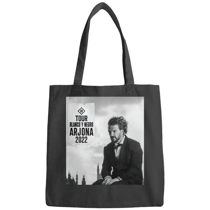 Ricardo Arjona 2022 Black And White Unisex Bags Tour