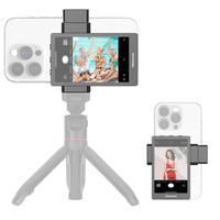 Newmowa Vlog Selfie Monitor Screen Only for Iphone & Samsung, with Magnetic Phone Holder Clip Mount, Using Phone Rear Camera ...
