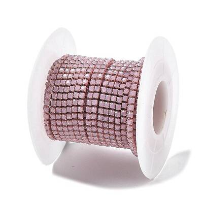 Iron Rhinestone Glass Cup Chain