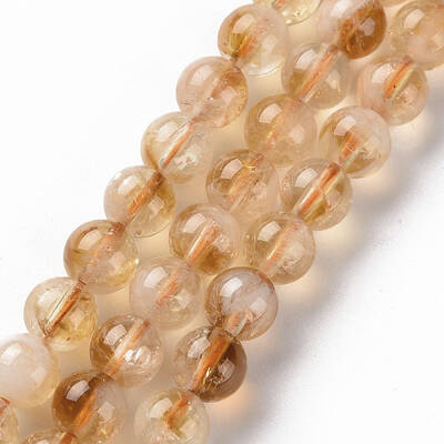 Natural Citrine Beads Strands
