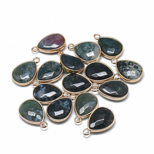 Natural Indian Agate Pendants