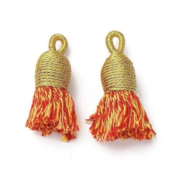 Cotton Tassel Pendants