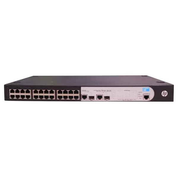 HP JD990-61101 | V1905-24 24 x Ports 10/100/Base-T + 2 x SFP Combo Ports 10/100Base-TX Layer 2 Managed 1U Rack-mountable Fast...