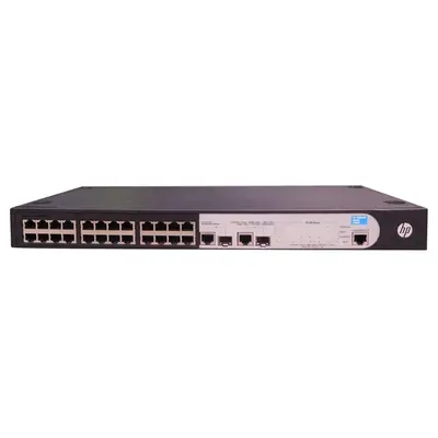 JD990-61101 HP V1905-24 24 x Ports 10/100/Base-T + 2 x SFP Combo Ports 10/100Base-TX Layer 2 Managed 1U Rack-mountable Fast E...