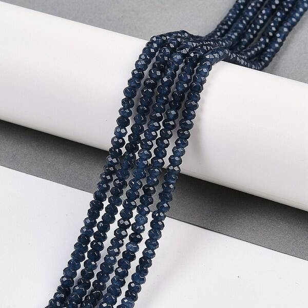 Natural White Jade Beads Strands