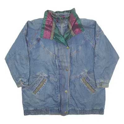 CURRENT SEEN Womens Jacket Blue 3XL