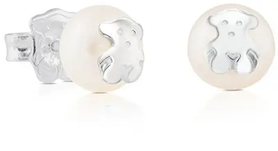 Tous Orecchini Di Perle Vere Con Orso 211140420