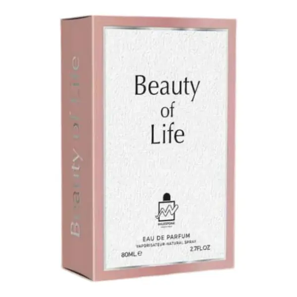 Milestone Beauty Of Life Pink Crystal EDP W 80 ml