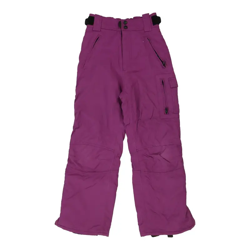 Age 9-10 Mytoys Ski Trousers - 24W 24L Pink Polyester Blend