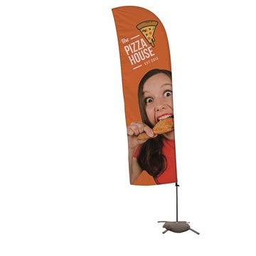 1 Promotional 10.5' Value Blade Sail Sign Kit (Single-Sided with ...