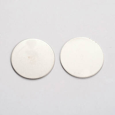 201 Stainless Steel Stamping Blank Tag Cabochons