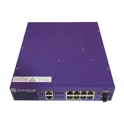 Extreme Networks 16515 | Summit X430-8P 8 x RJ-45 Ports 10/100/1000Base-T Layer 3 Managed Rack-mountable Gigabit Ethernet Net...