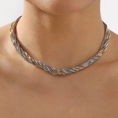 Iron Box Chain Necklaces