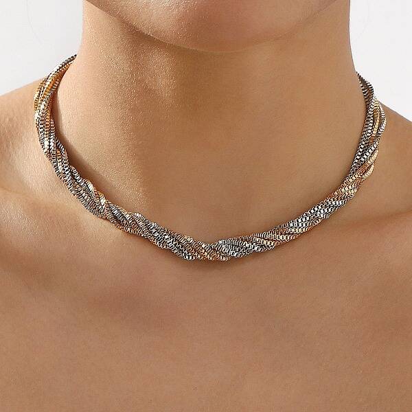 Iron Box Chain Necklaces
