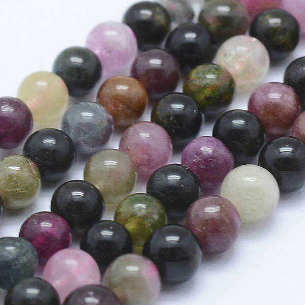 Natural Tourmaline Beads Strands