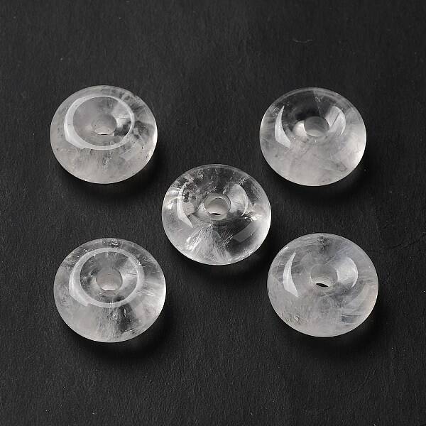Natural Quartz Crystal European Pendants
