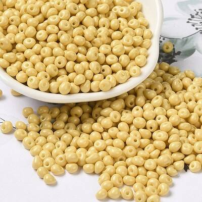 6/0 Opaque Baking Paint Glass Seed Beads