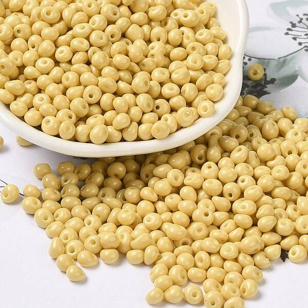 6/0 Opaque Baking Paint Glass Seed Beads