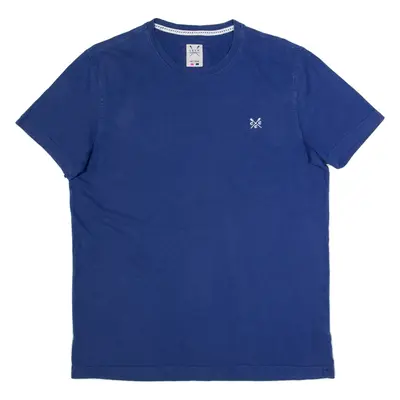 CREW CLOTHING Mens T-Shirt Blue M
