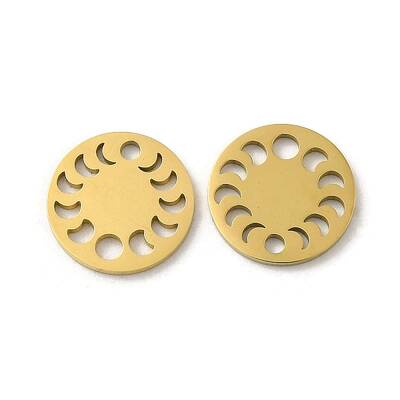 Ion Plating(IP) 304 Stainless Steel Connector Charms