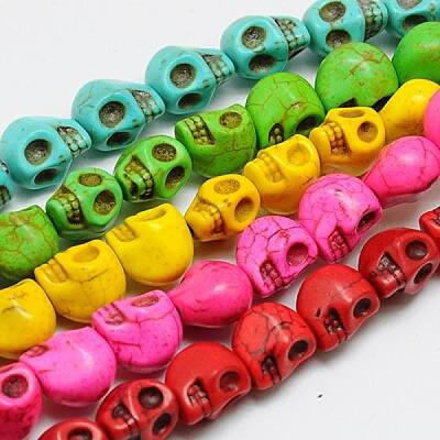 Synthetic Turquoise Beads Strands