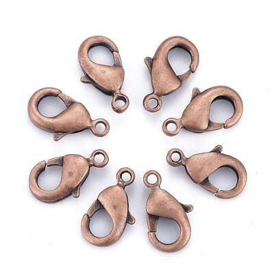 Brass Lobster Claw Clasps