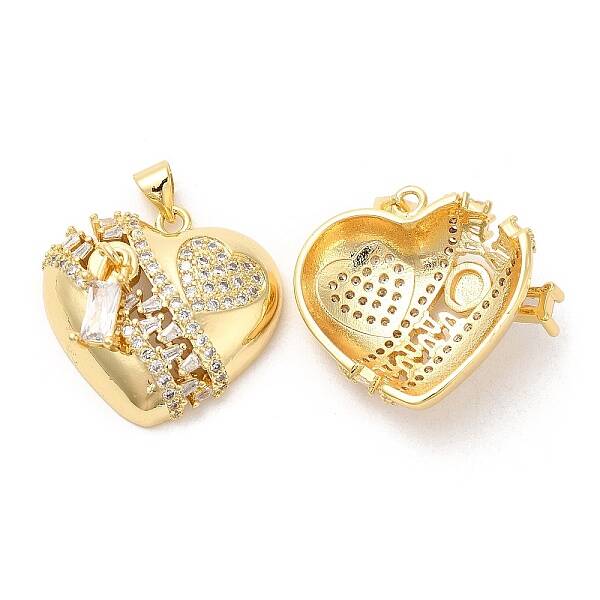 Rack Plating Brass Pendants