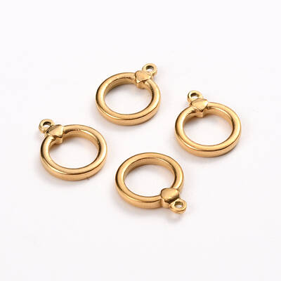 Ion Plating(IP) 304 Stainless Steel Toggle Clasps Parts