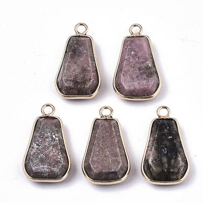 Natural Rhodonite Pendants