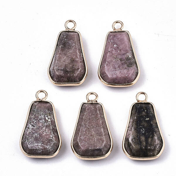 Natural Rhodonite Pendants