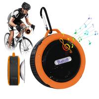 Portable Wireless Bluetooth Speaker with Suction Cup, 5W Stereo Sound, Built-in Mic, 6H Playtime, IPX65 Waterproof, for Home,...