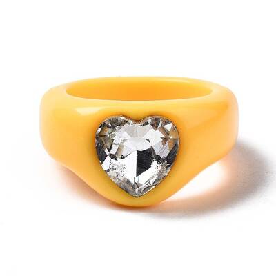 Opaque Acrylic Finger Rings