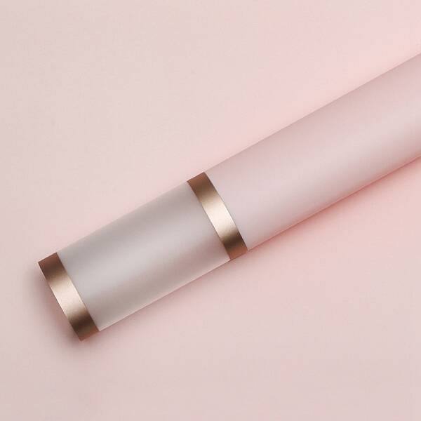 20 Sheets Gold Edge Waterproof Opp Plastic Gift Wrapping Paper