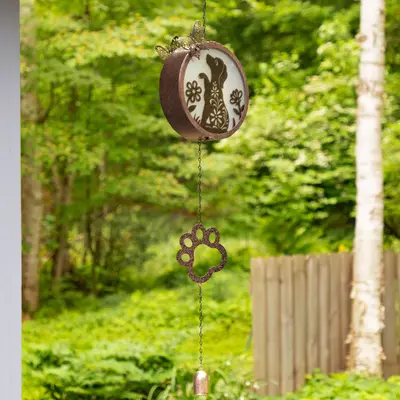 Playful Pets Solar Chime Bell - Dog