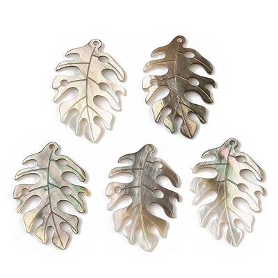 Natural Black Lip Shell Pendants