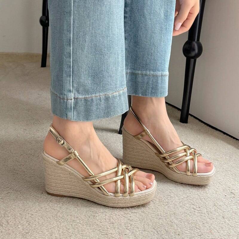 CHIKO Cynthia Open Toe Wedge Wedges Sandals
