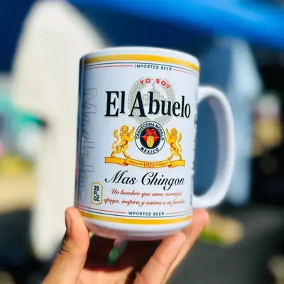 Coffee Mug | Modelo | Especial | Beer | El Abuelo Más Chingon | | Father’s Day | Dia Del Padre | Father’s Day Gift | Gif...