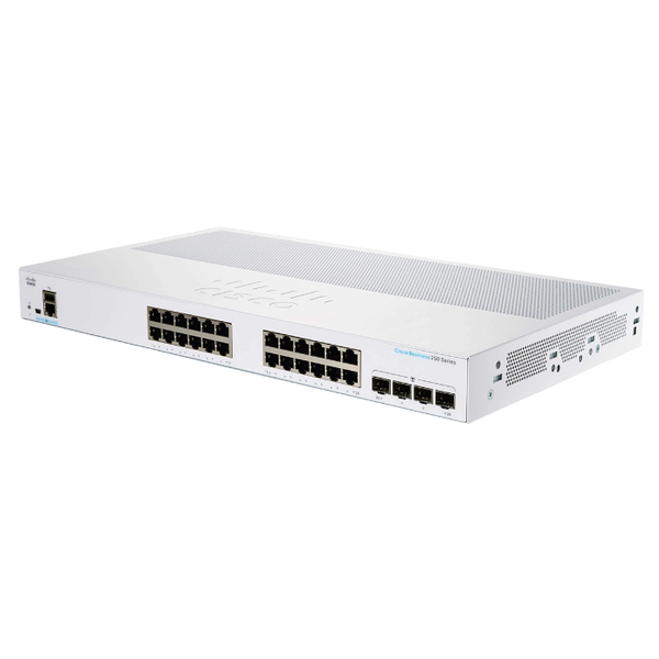 CBS250-24T-4G-AU Cisco 250 CBS250-24T-4G Ethernet Switch - 28 Ports - Manageable - 2 Layer Supported - Modular - 4 SFP Slots ...
