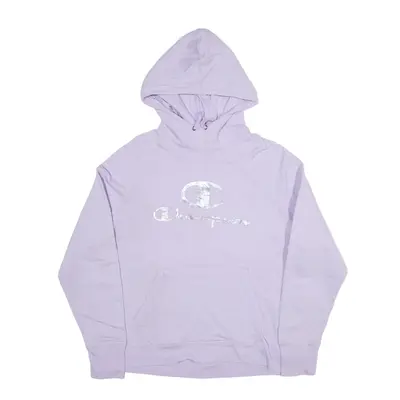 CHAMPION Hoodie Purple Pullover Womens XL