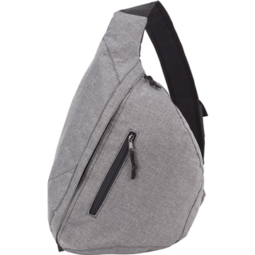 60 Promotional Brooklyn Deluxe Sling Backpack - Padded Back