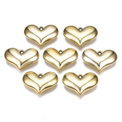 Electroplated CCB Plastic Pendants