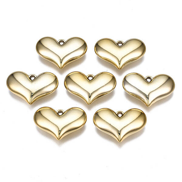 Electroplated CCB Plastic Pendants