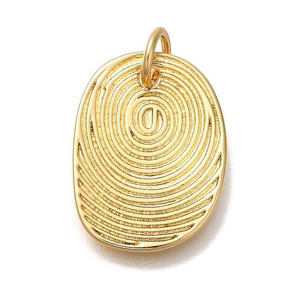 Rack Plating Brass Pendants