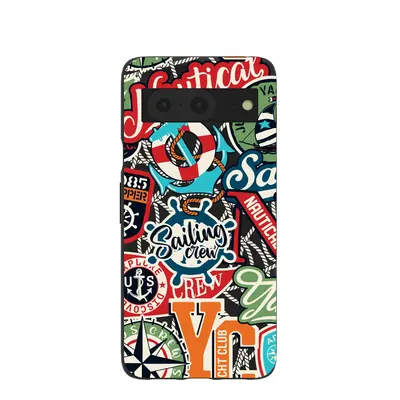Black All Aboard Google Pixel 8 Case