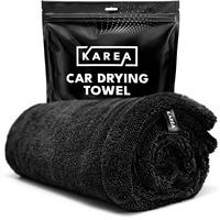 KAREA Ultra Premium Drying Towel 1400 GSM Microfiber  - Thick, Soft, Absorbent, Safe for Car Paint absorbent car