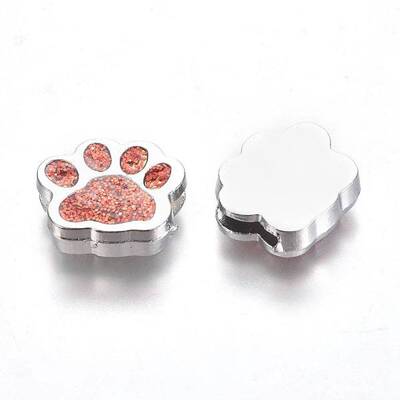 Alloy Enamel Slider Charms