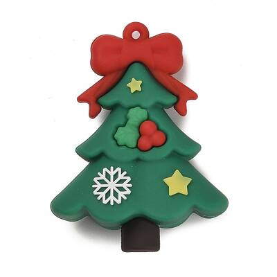 Christmas PVC Plastic Big Pendants