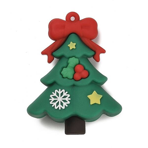 Christmas PVC Plastic Big Pendants