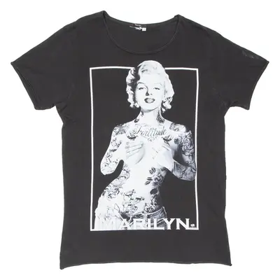 Marilyn Monroe Womens T-Shirt Black M