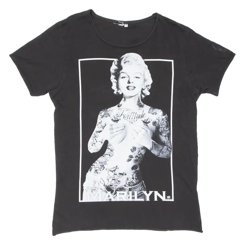 Marilyn Monroe Womens T-Shirt Black M